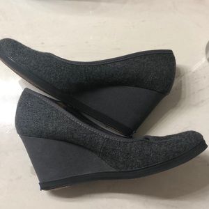 Damsel wool Keds wedges